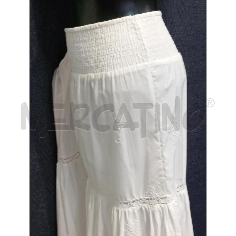 GONNA ZARA BIANCO SANGALLO | Mercatino dell'Usato Moncalieri bengasi 3