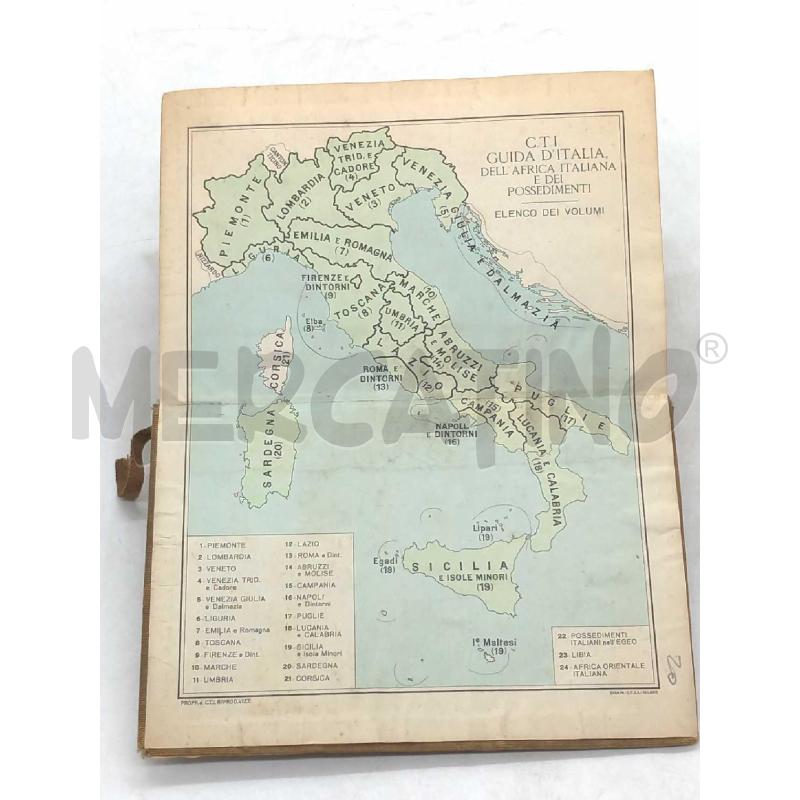 GUIDA DELL AFRICA ORIENTALE ITALIANA 1938 | Mercatino dell'Usato Moncalieri bengasi 5