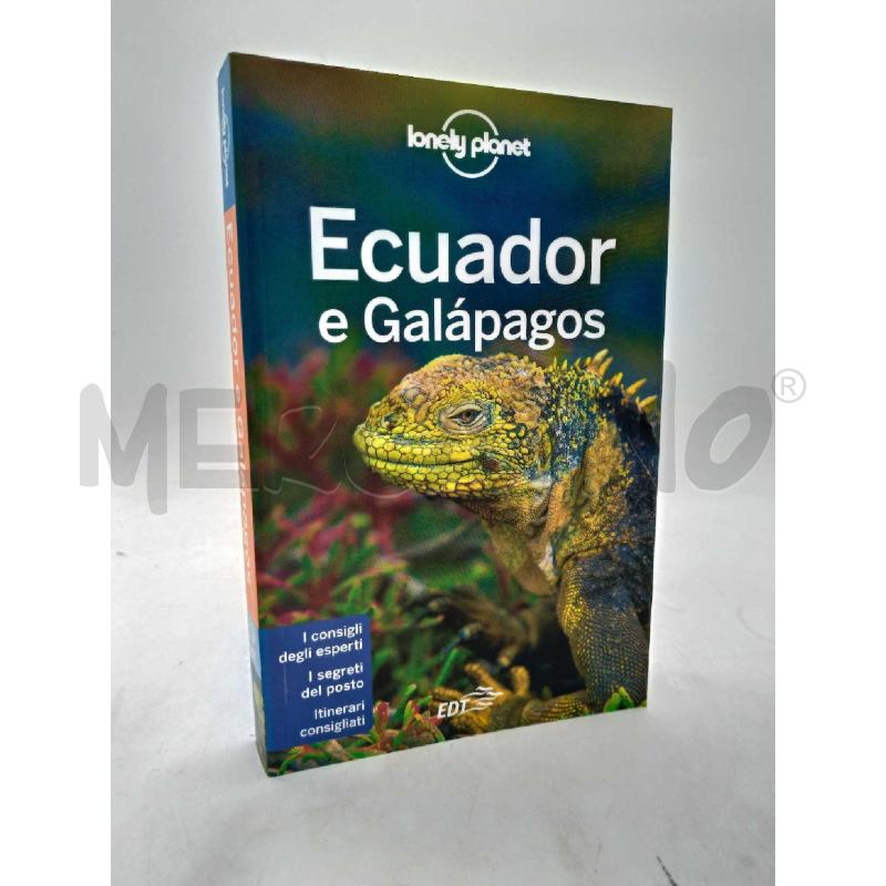 GUIDA TURISTICA LONELY PLANET ECUADOR E GALAPAGOS | Mercatino dell'Usato Moncalieri bengasi 1