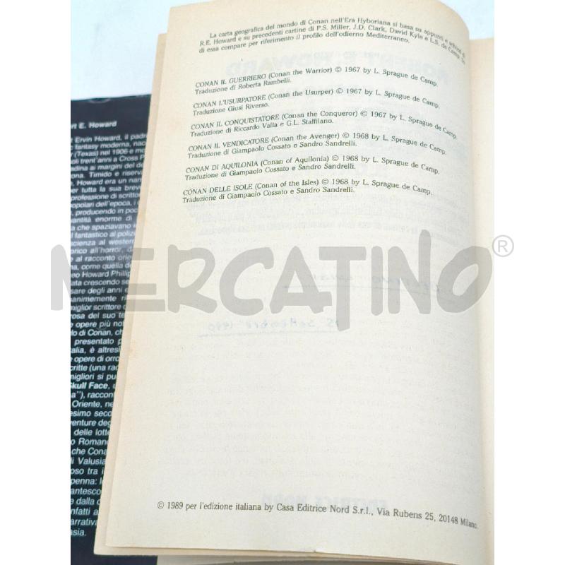 IL REGNO DI CONAN IL GRANDE EDITRICE NORD 1989 | Mercatino dell'Usato Moncalieri bengasi 4