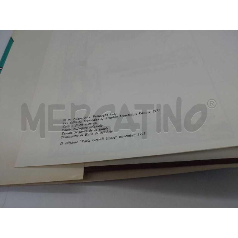 IL RE DELLA GIUNGLA 2 EDIZIONE MONDADORI 1973 | Mercatino dell'Usato Moncalieri bengasi 3