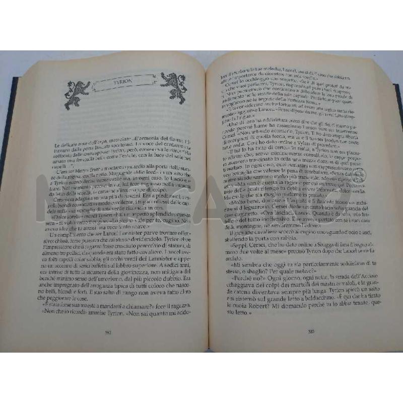 IL TRONO DI SPADE LIBRO SECONDO DELLE CRONACHE DEL GHIACCIO E DEL FUOCO OSCAR MONDADORI 2014 | Mercatino dell'Usato Moncalieri bengasi 5