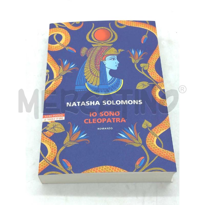 IO SONO CLEOPATRA NATASHA SOLOMONS NERI POZZA EDITORE 2025 | Mercatino dell'Usato Moncalieri bengasi 1
