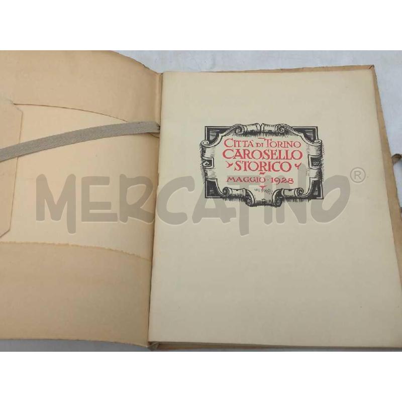 IV CENTENARIO DI EMANUELE FILIBERTO E ANNIVERSARIO DELLA VITTORIA TORINO 1928 CAROSELLO STORICO | Mercatino dell'Usato Moncalieri bengasi 2