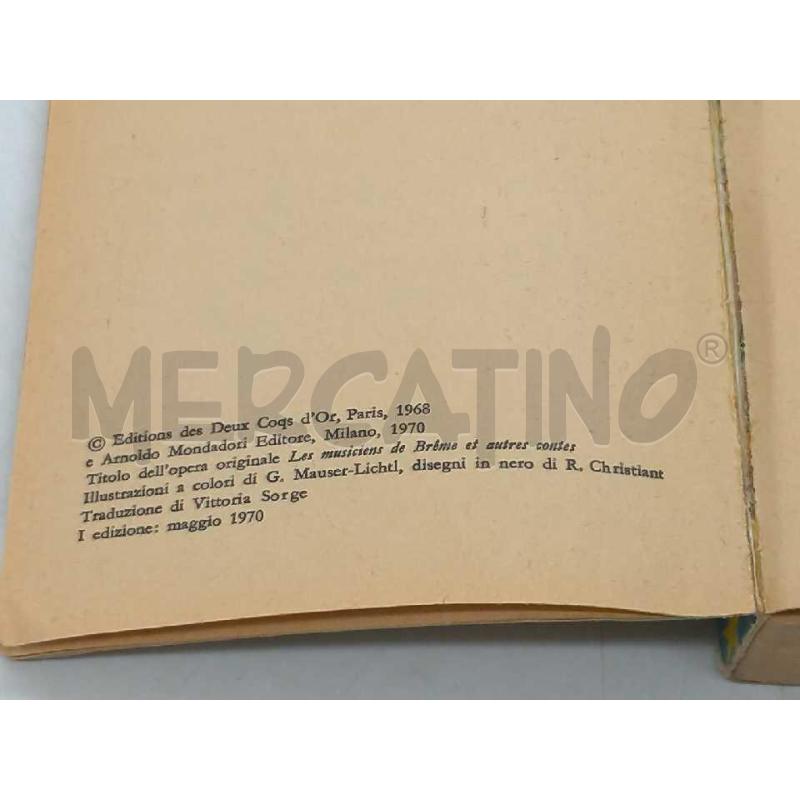 I SUONATORI DI BREMA MONDADORI EDITORI | Mercatino dell'Usato Moncalieri bengasi 5