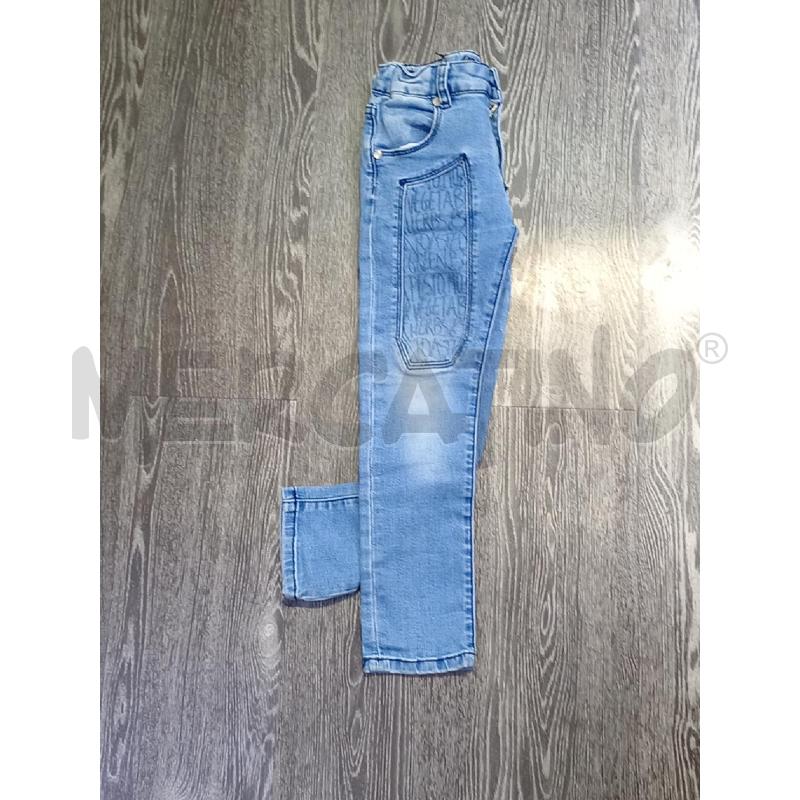 JEANS BAMBINO JECKERSON CHIARO CON SCRITTE | Mercatino dell'Usato Moncalieri bengasi 4