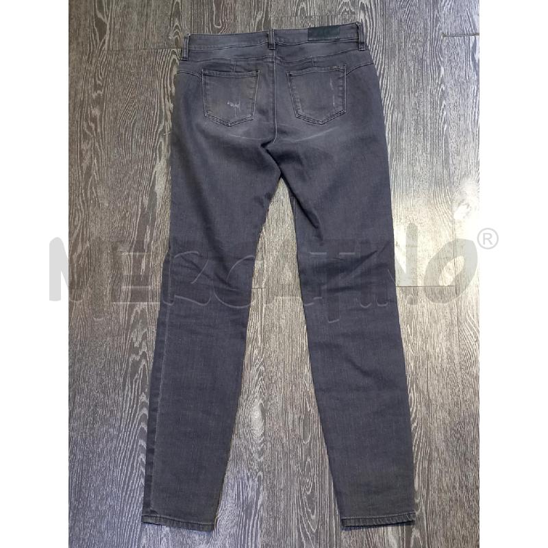 JEANS DONNA ARMANI EXCHANGE NERO CON STRAPPI | Mercatino dell'Usato Moncalieri bengasi 2