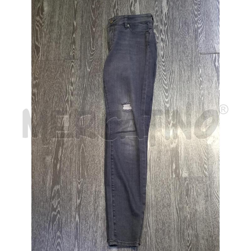 JEANS DONNA ARMANI EXCHANGE NERO CON STRAPPI | Mercatino dell'Usato Moncalieri bengasi 3