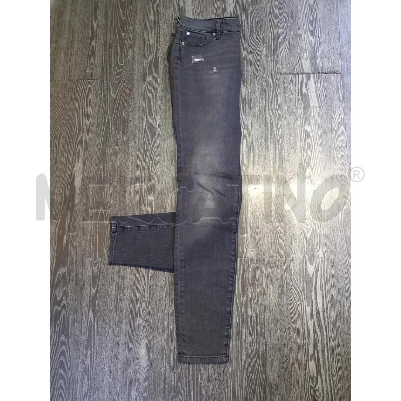 JEANS DONNA ARMANI EXCHANGE NERO CON STRAPPI | Mercatino dell'Usato Moncalieri bengasi 4
