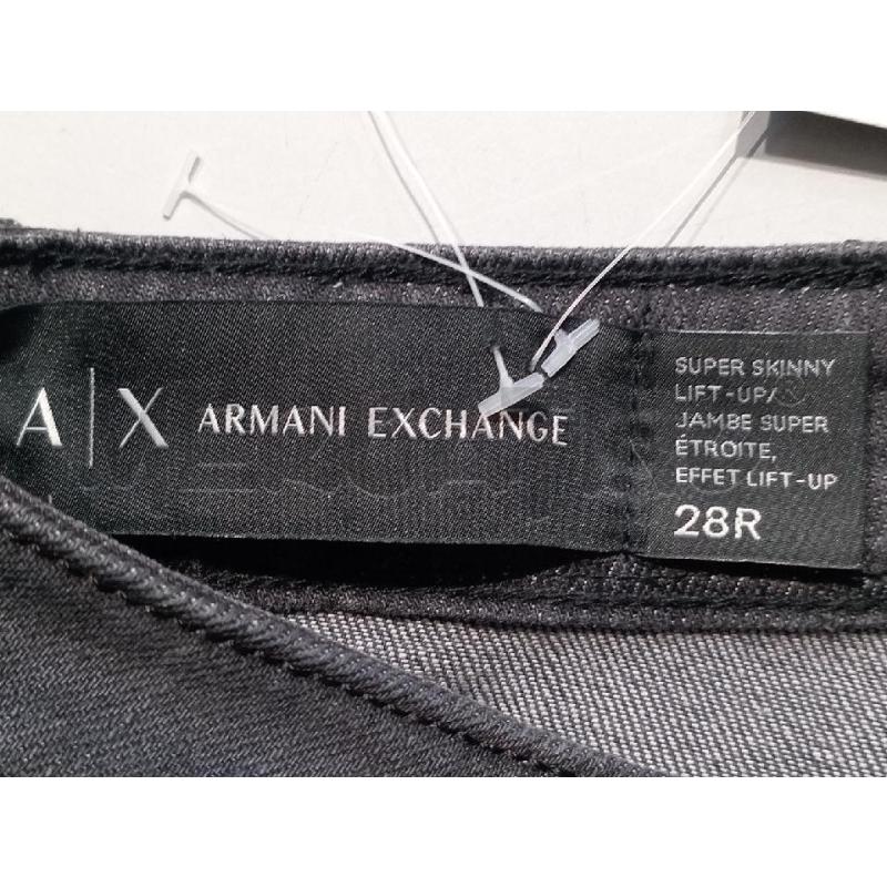 JEANS DONNA ARMANI EXCHANGE NERO CON STRAPPI | Mercatino dell'Usato Moncalieri bengasi 5