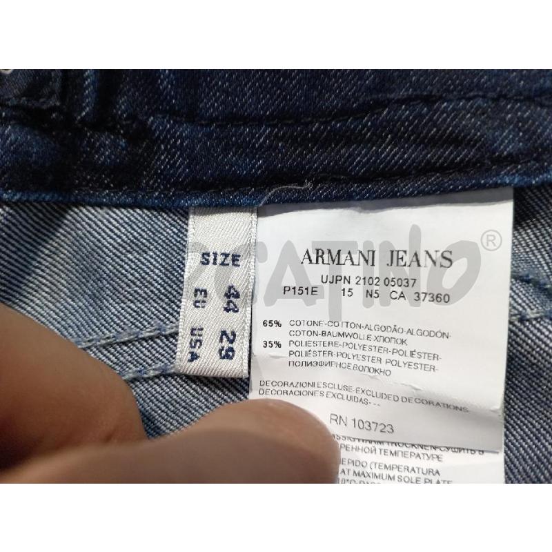 JEANS DONNA ARMANI JEANS BLU ELASTICO VITA | Mercatino dell'Usato Moncalieri bengasi 5