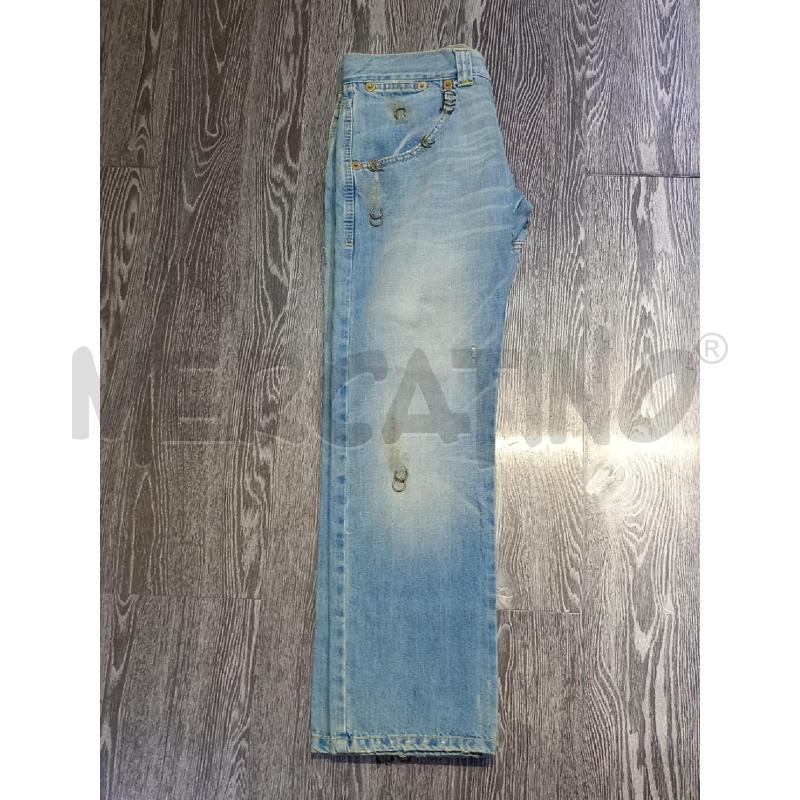 JEANS DONNA ATOS LOMBARDINI CON APPLICAZIONI DI ANNELLINI  | Mercatino dell'Usato Moncalieri bengasi 3