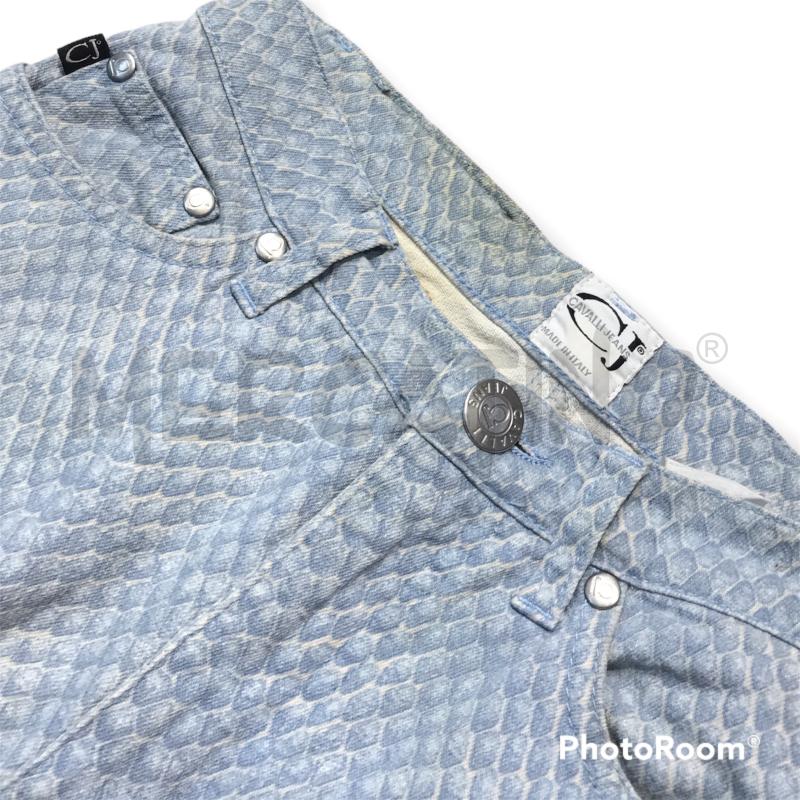 JEANS DONNA CAVALLI J AZZURRO FANTASIA SERPENTATO | Mercatino dell'Usato  Moncalieri bengasi