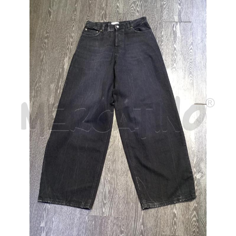 JEANS DONNA HAIKURE NERI LARGHI | Mercatino dell'Usato Moncalieri bengasi 1
