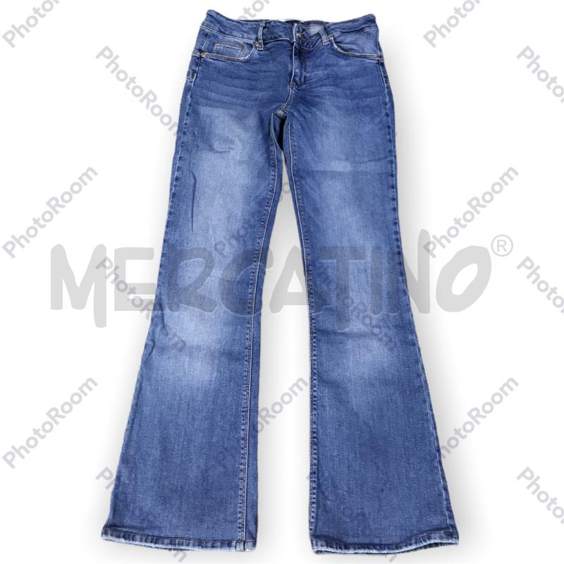 JEANS DONNA LIU JO CHIARO A ZAMPA VITA ALTA | Mercatino dell'Usato  Moncalieri bengasi