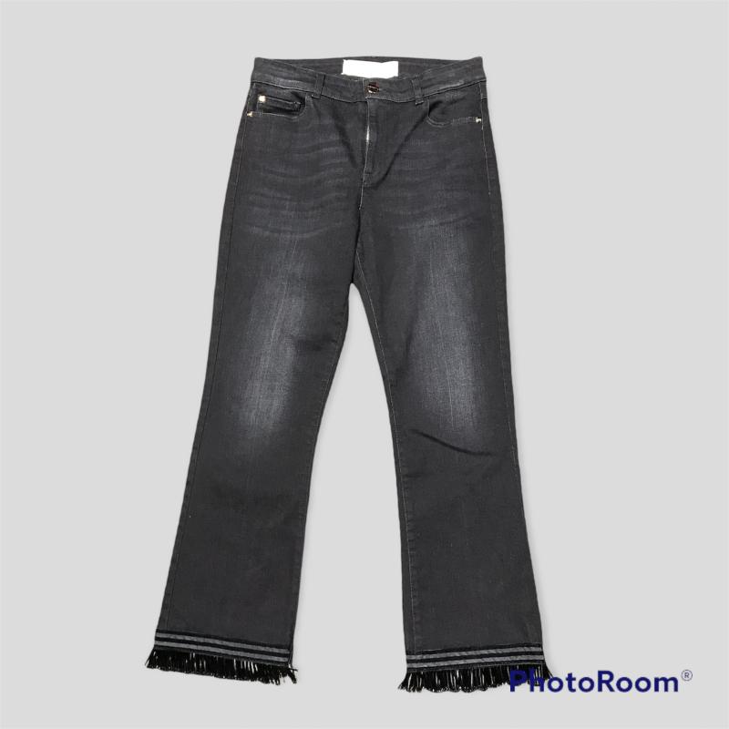 JEANS DONNA NENETTE SCURO 5 TASCHE PENDENTI STRASS | Mercatino dell'Usato  Moncalieri bengasi