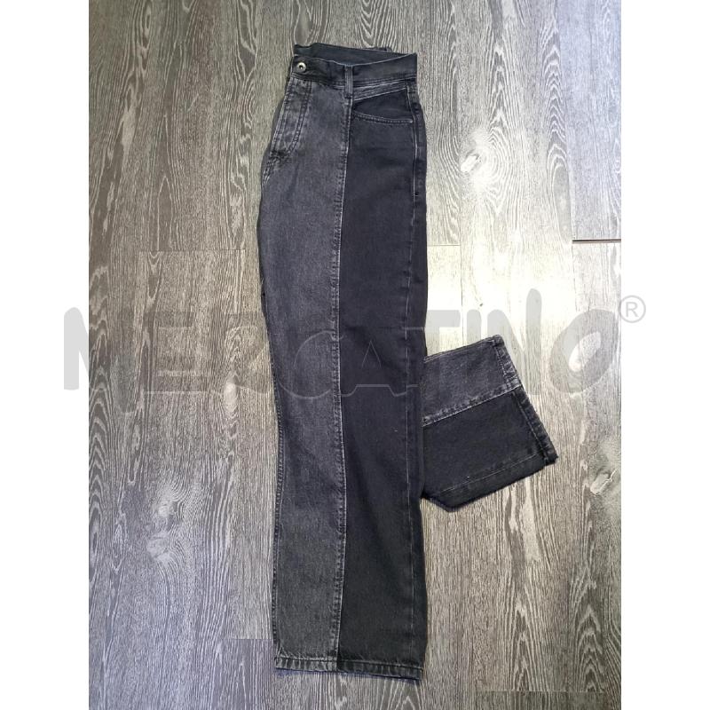 JEANS DONNA PEPE JEANS NERO RIGA DAVANTI | Mercatino dell'Usato Moncalieri bengasi 3