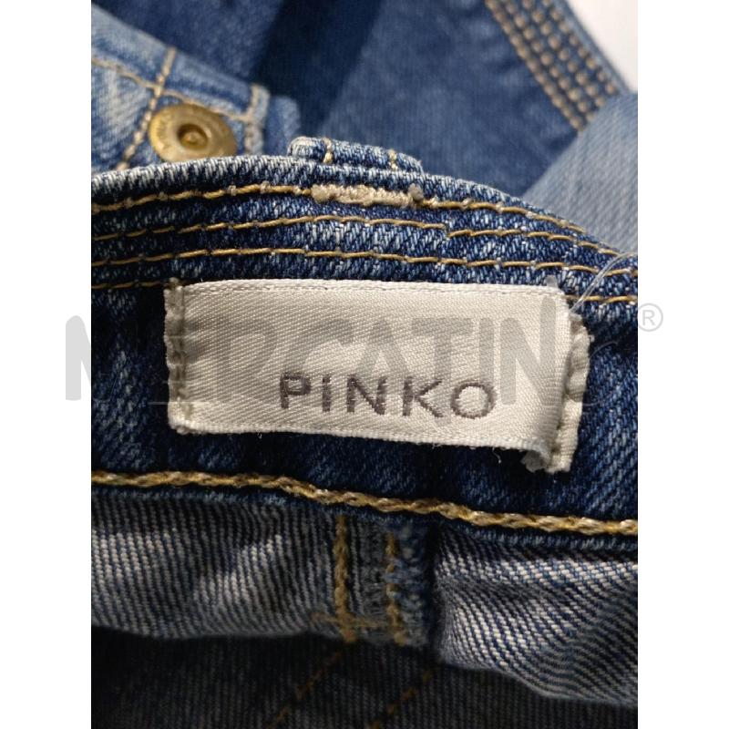 JEANS DONNA PINKO CON TARGHETTA STRASS ORO  | Mercatino dell'Usato Moncalieri bengasi 5