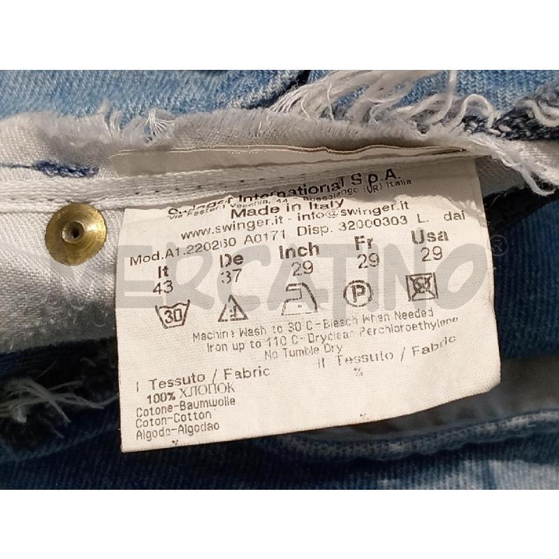 JEANS DONNA ROCCO BAROCCO CON STRAPPI | Mercatino dell'Usato Moncalieri bengasi 5
