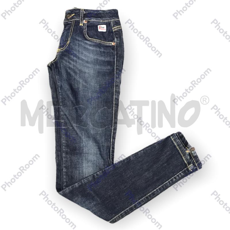 JEANS DONNA ROY ROGERS SCURO VITA BASSA CERNIERE | Mercatino dell'Usato  Moncalieri bengasi