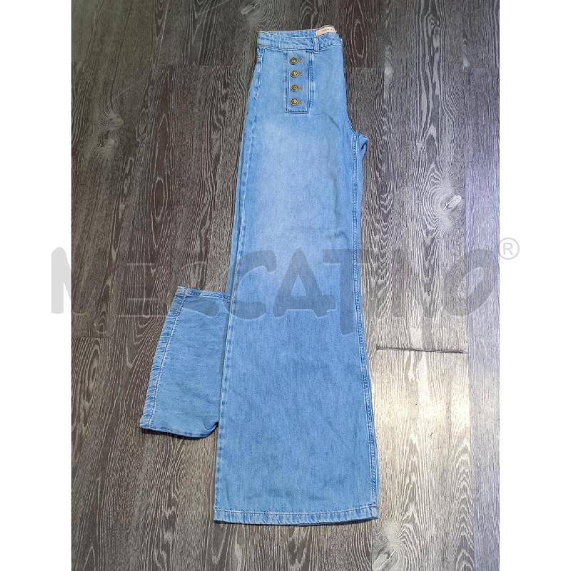 JEANS DONNA TWIN NSET LARGO CON BOTTONCINI | Mercatino dell'Usato Moncalieri bengasi 3