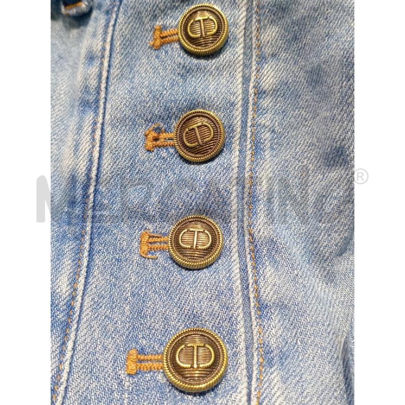 JEANS DONNA TWIN NSET LARGO CON BOTTONCINI | Mercatino dell'Usato Moncalieri bengasi 5