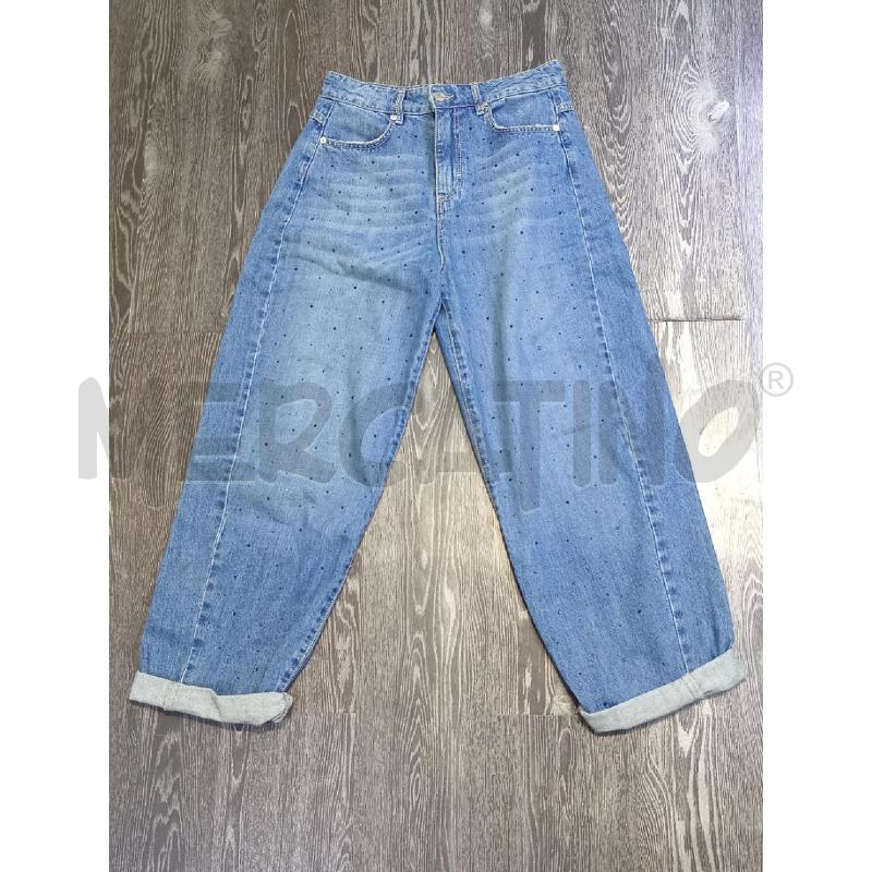 JEANS DONNA VICOLO JEANS CON BRILLANTINI BLU | Mercatino dell'Usato Moncalieri bengasi 1