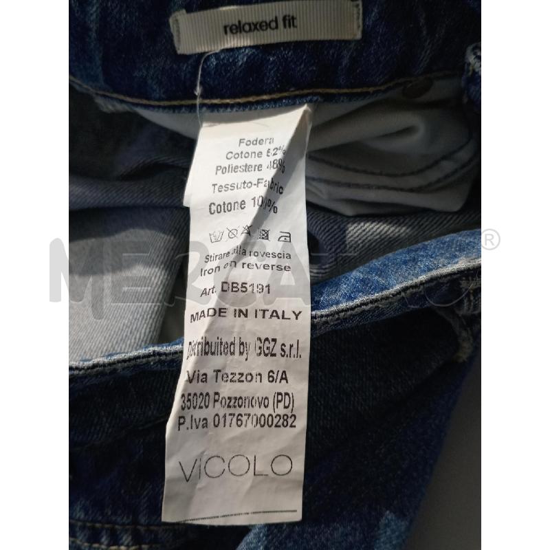 JEANS DONNA VICOLO JEANS CON BRILLANTINI BLU | Mercatino dell'Usato Moncalieri bengasi 5