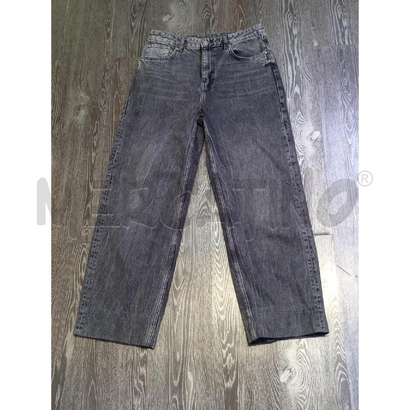 JEANS DONNA ZARA BAGGY NERO | Mercatino dell'Usato Moncalieri bengasi 1
