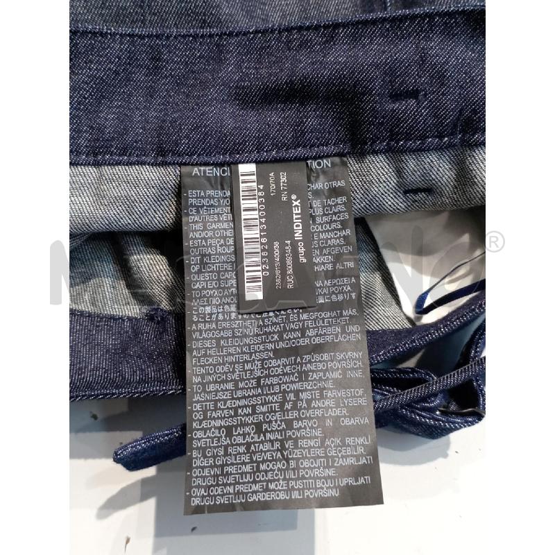 JEANS DONNA ZARA BLU TASCA CHINO | Mercatino dell'Usato Moncalieri bengasi 5