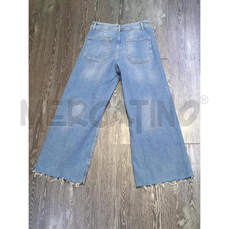JEANS DONNA ZARA LARGO TASCHE DAVANTI | Mercatino dell'Usato Moncalieri bengasi 1