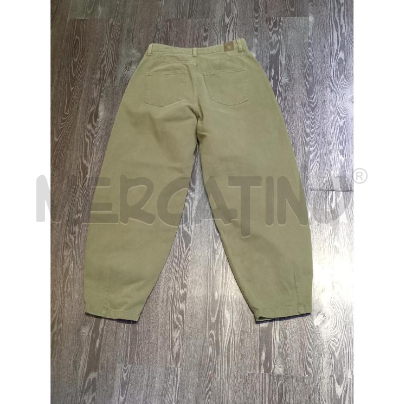JEANS DONNA ZARA VERDE  | Mercatino dell'Usato Moncalieri bengasi 2