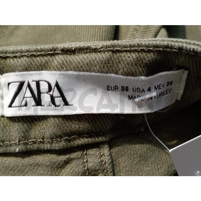 JEANS DONNA ZARA VERDE  | Mercatino dell'Usato Moncalieri bengasi 5