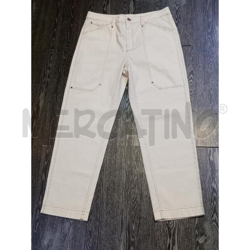 JEANS UOMO BRUNELLO CUCINELLI PANNA  | Mercatino dell'Usato Moncalieri bengasi 2