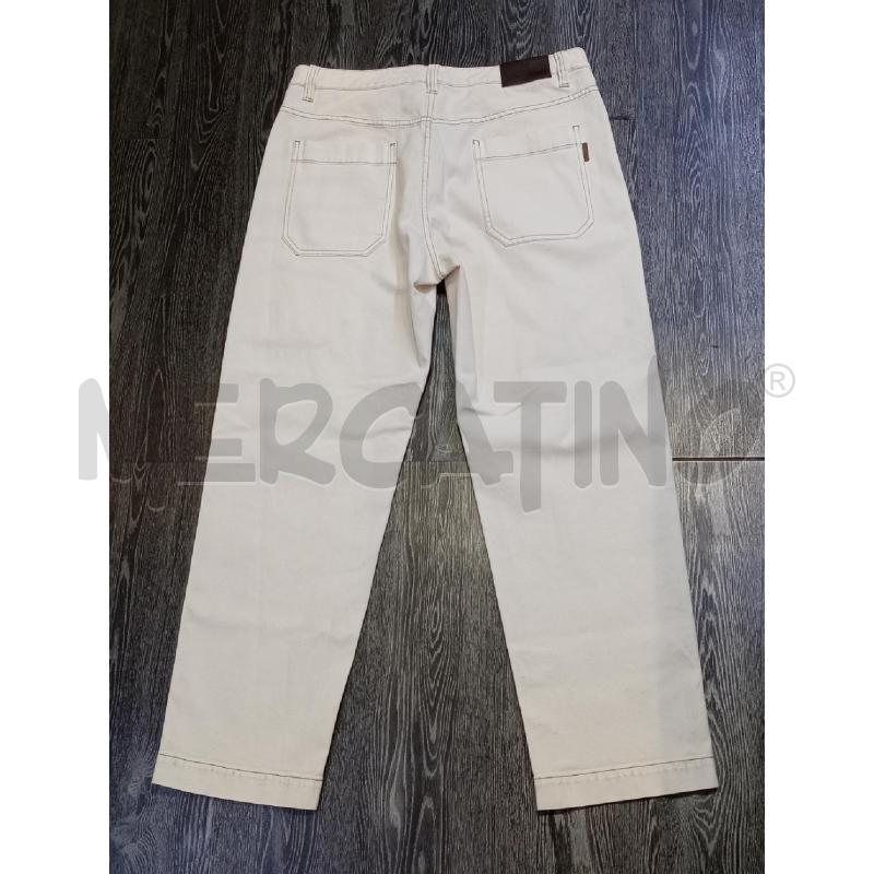 JEANS UOMO BRUNELLO CUCINELLI PANNA  | Mercatino dell'Usato Moncalieri bengasi 3