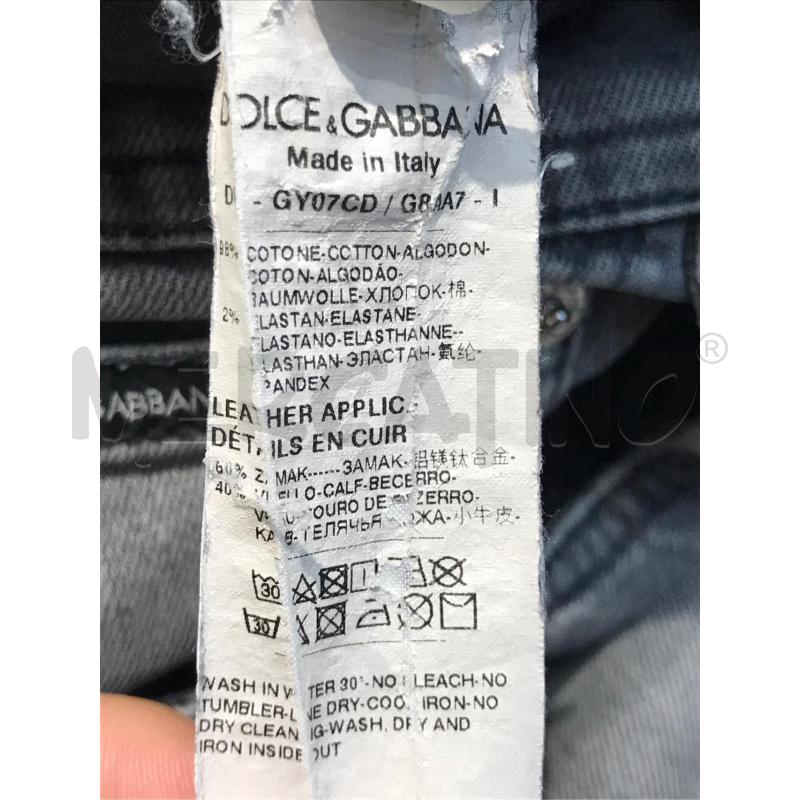 JEANS UOMO DOLCE & GABBANA DENIM CAPRI  | Mercatino dell'Usato Moncalieri bengasi 4