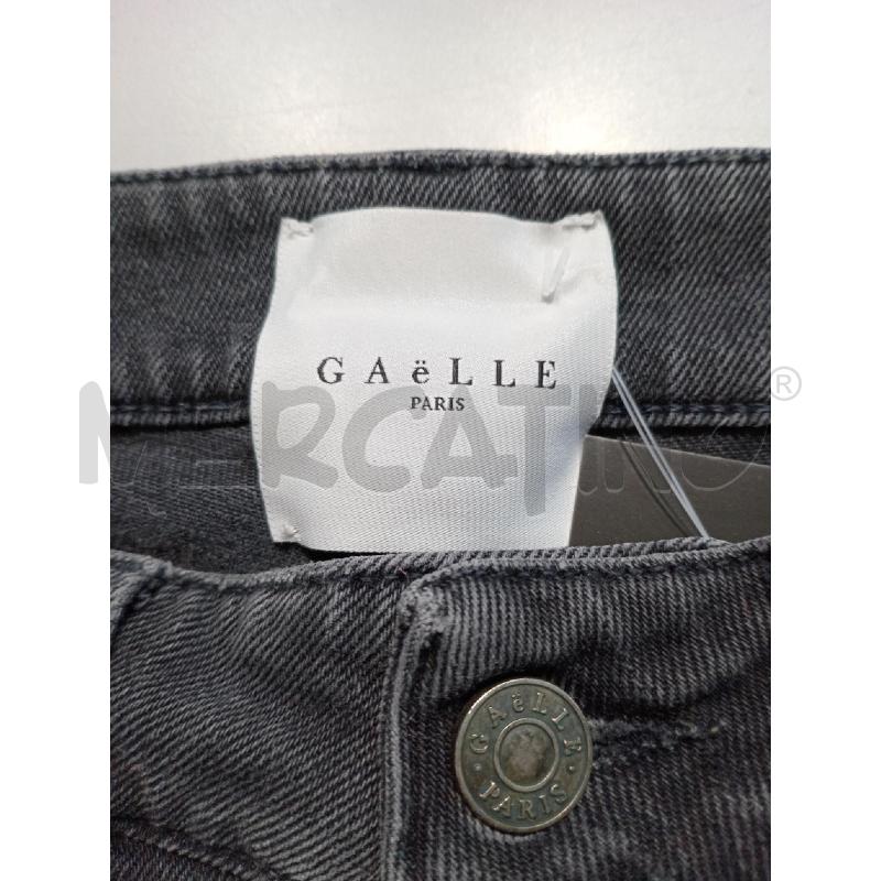 JEANS UOMO GAELLE NERO CON LOGO GINOCCHIO  | Mercatino dell'Usato Moncalieri bengasi 5