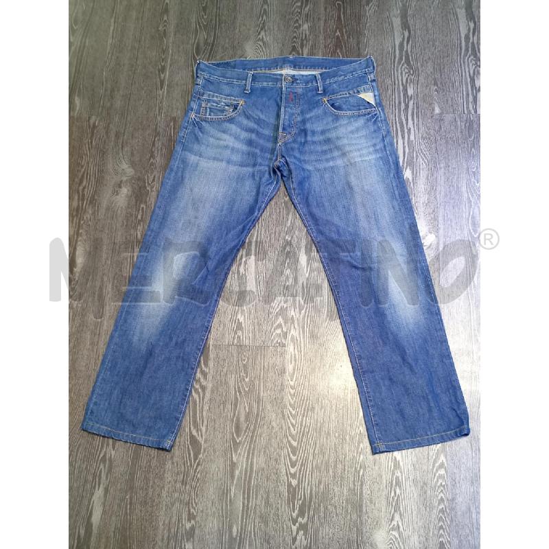 JEANS UOMO REPLEY BLU DETTAGLIO TASCHE RETRO  | Mercatino dell'Usato Moncalieri bengasi 1