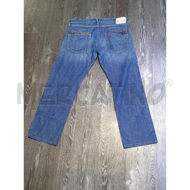 JEANS UOMO REPLEY BLU DETTAGLIO TASCHE RETRO  | Mercatino dell'Usato Moncalieri bengasi 2
