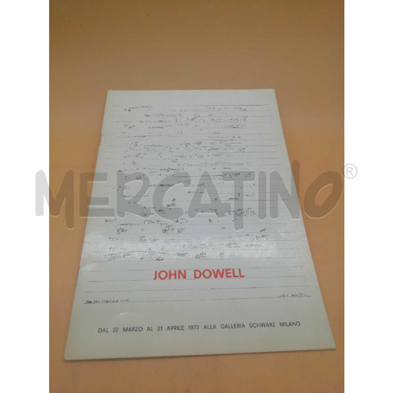 JOHN DOWELL | Mercatino dell'Usato Moncalieri bengasi 1