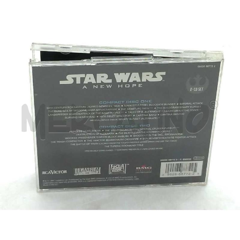 JOHN WILLIAMS (4) - STAR WARS (A NEW HOPE) (THE OR | Mercatino dell'Usato Moncalieri bengasi 2