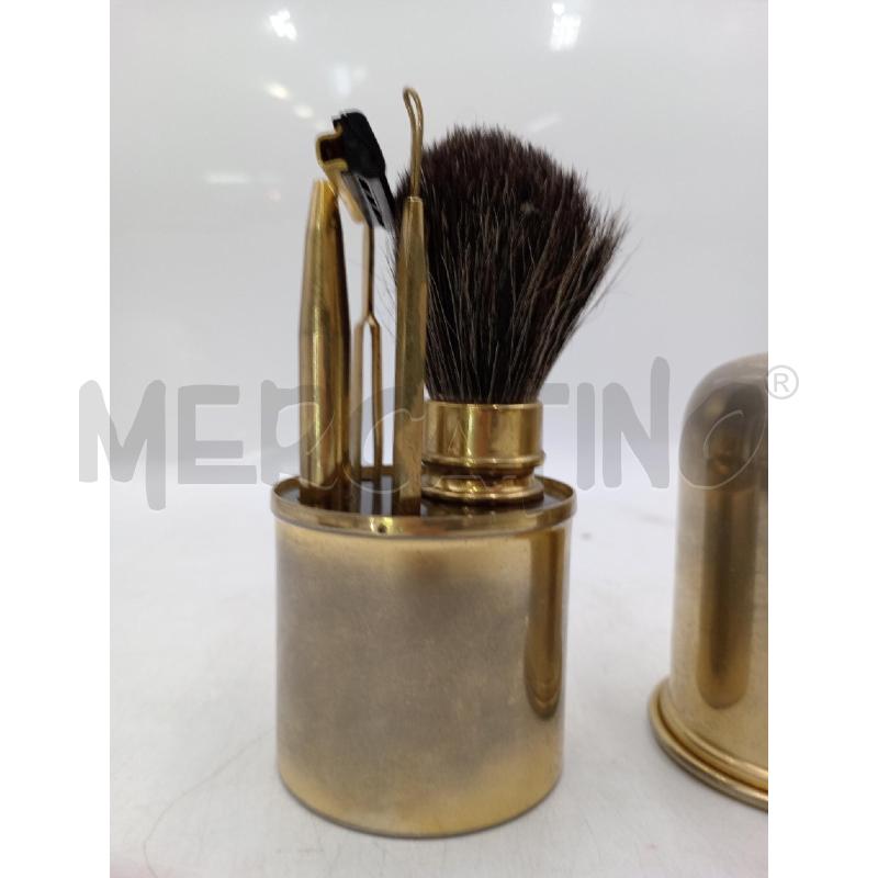 KIT PER RASATURA METALLO DORATO VINTAGE C/INTERNO LASTRA SIMIL TARTARUGA  | Mercatino dell'Usato Moncalieri bengasi 3
