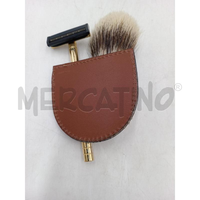 KIT RASATURA VINTAGE C/PENNELLO E RASOIO  | Mercatino dell'Usato Moncalieri bengasi 3