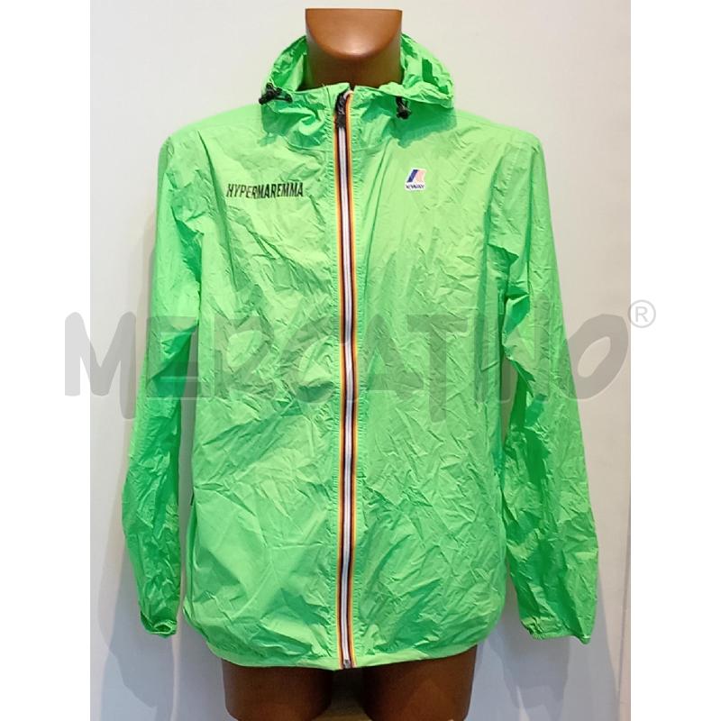 KWAY  KWAY VERDE FLUO  | Mercatino dell'Usato Moncalieri bengasi 1