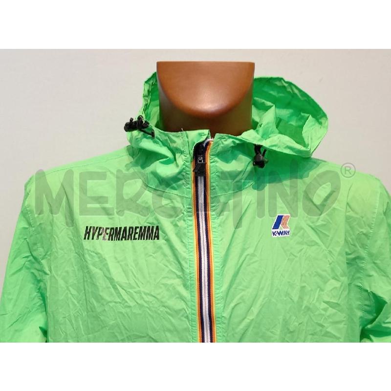 KWAY  KWAY VERDE FLUO  | Mercatino dell'Usato Moncalieri bengasi 4