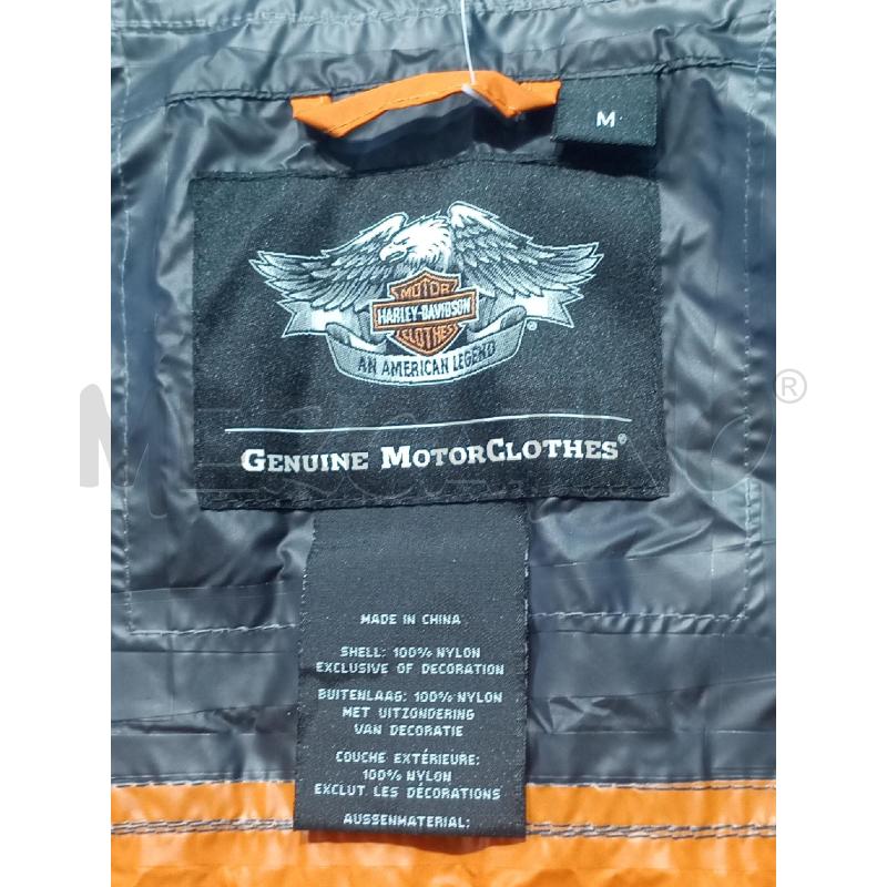 KWAY  UOMO HARLEY DAVIDSON NERO E ARANCIONE  | Mercatino dell'Usato Moncalieri bengasi 4