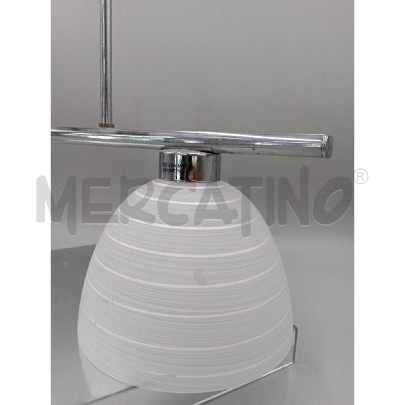 LAMPADARIO 2 CAMPANE VETRO | Mercatino dell'Usato Moncalieri bengasi 2