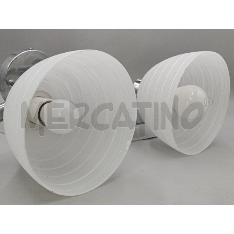 LAMPADARIO 2 CAMPANE VETRO | Mercatino dell'Usato Moncalieri bengasi 5