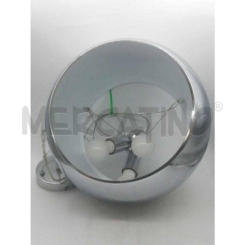 LAMPADARIO 3 LUX CAMPANA METALLO CROMATO INSPIRE | Mercatino dell'Usato Moncalieri bengasi 2