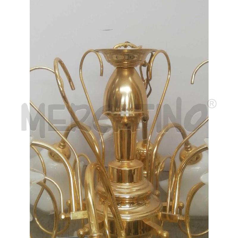 LAMPADARIO 5 LUX FIORI | Mercatino dell'Usato Moncalieri bengasi 4
